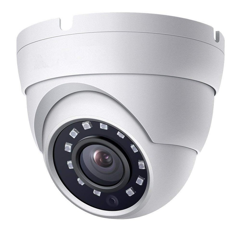 2MP Dome TVI AHD CCTV Surveillance Security Camera, 2.8mm 100° Wide Viewing A…