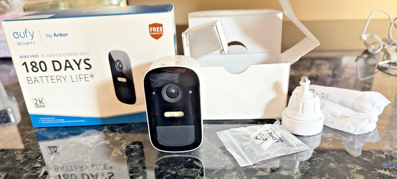 EufyCam 2C Pro- 180 day battery life 2k add-on wireless camera