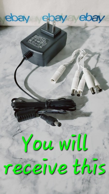 Swann Power Adapter & Splitter For PRO-1080MSFB 1080p HD Camera CCTV 4680 gallery