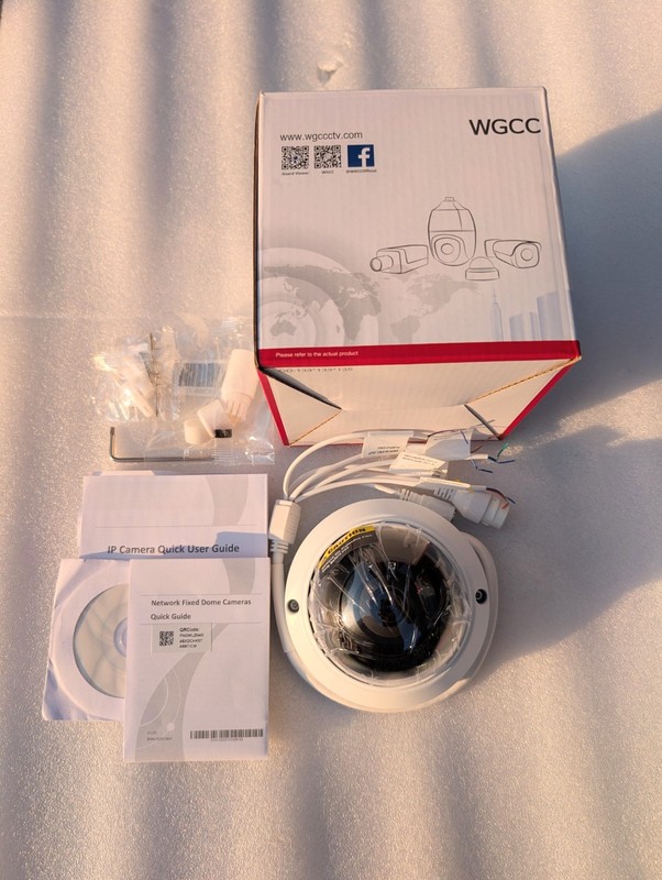 WGCC IP POE 2.8mm Dome Camera. ONVIF Compliant Network IP Camera. 2 Available. gallery