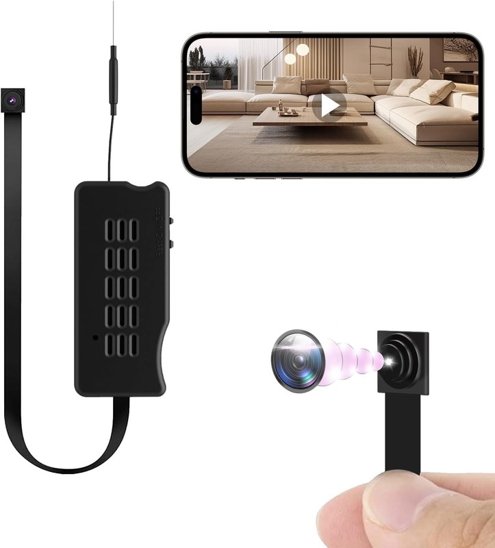 Mini WiFi Camara Vigilancia Inalambrica Espia Oculta USB 1080P Video Con Audio gallery