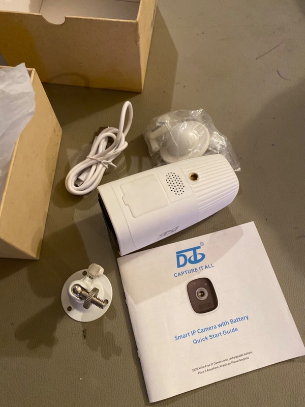 Wireless security – ipc 206 1080p camera / Rechargeable Battery /wifi
