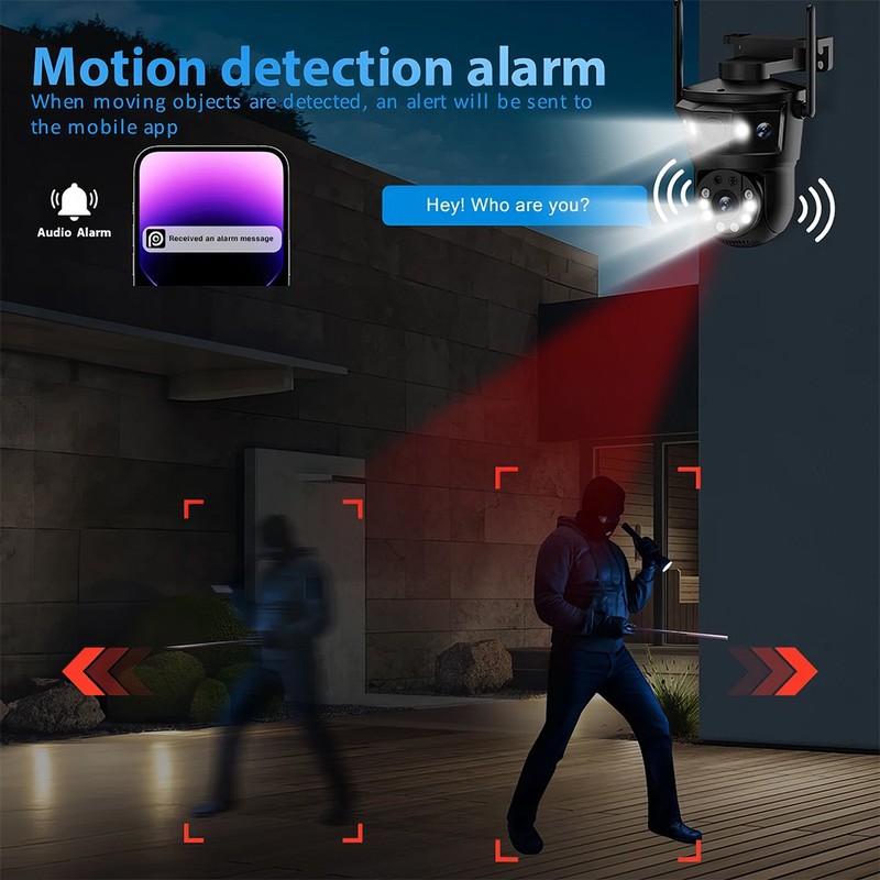 Security Camera Wireless Outdoor 16X Zoom HD Home Wifi CCTV Camera Baby Monitor gallery