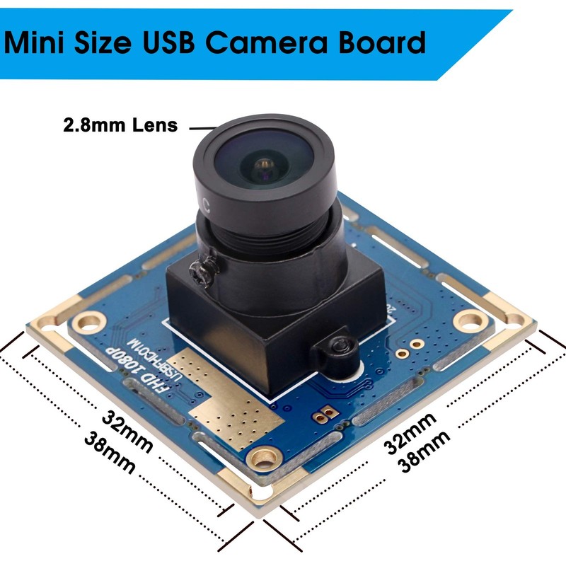 1080P USB for Computer & Raspberry Pi - 30/60/100fps High Speed Board - 2.8mm... gallery