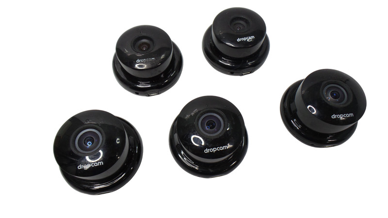 Lot of 5 DROPCAM Pro and DROPCAM3 Wi-Fi Wireless Security Camera (No Stand)