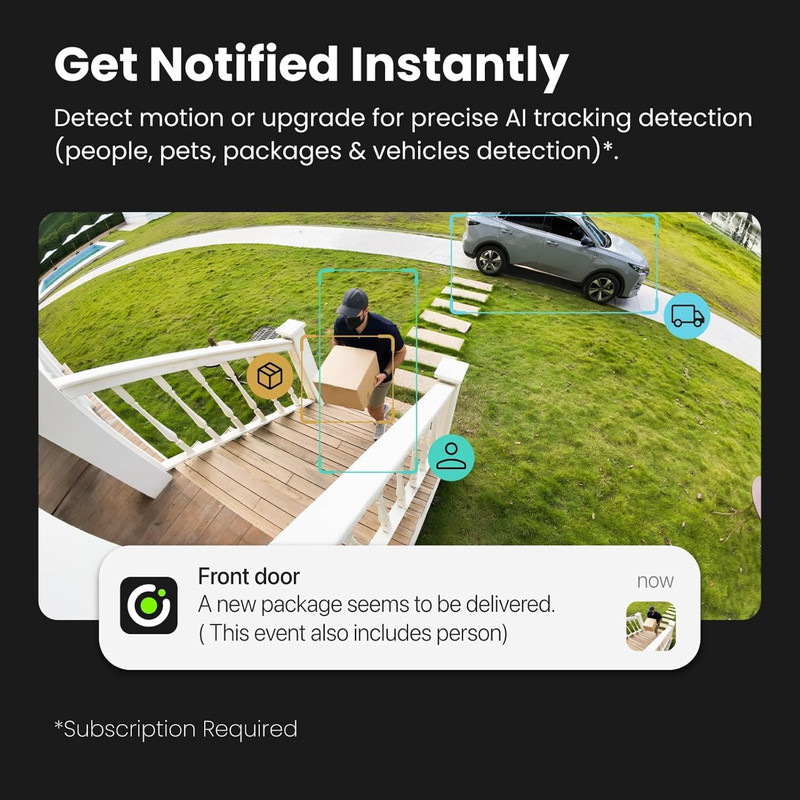 Security Cameras Wireless Outdoor, 2K outside Camera for Home Security, Battery gallery