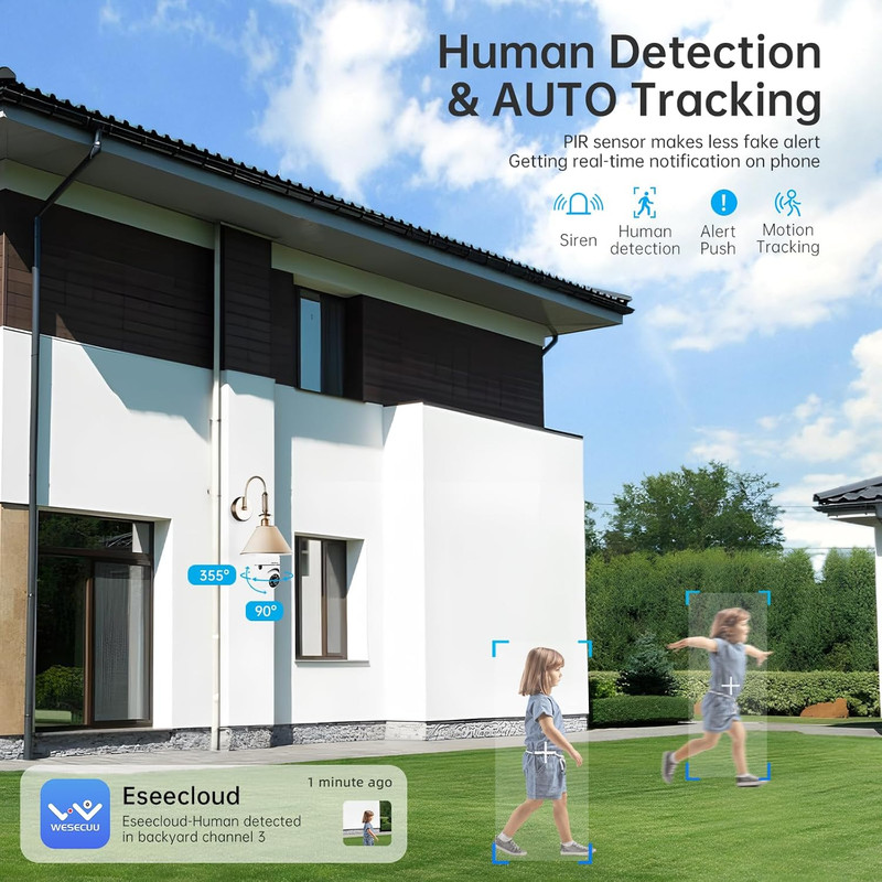 Light Bulb Security Camera -5G& 2.4Ghz Wifi 2K Security Cameras Wireless Outdoor gallery