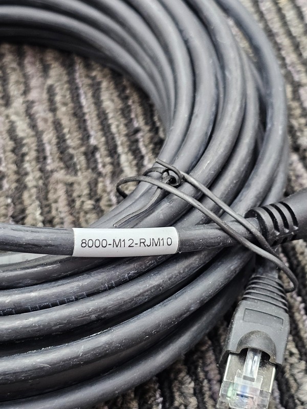 8000-M12-RJM10 RJ45F 10M Cable Camera to 8000 Low Smoke for Cameras gallery