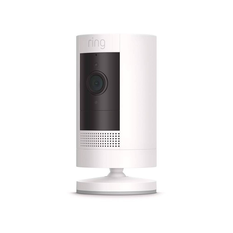 Ring Stick Up Indoor/Outdoor 1080p Wired Security Camera - White gallery