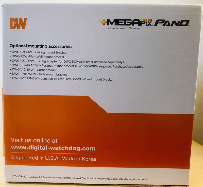 Digital Watchdog 21MP Multisensor IP Camera (DWC-PZ21M69TW) - New gallery