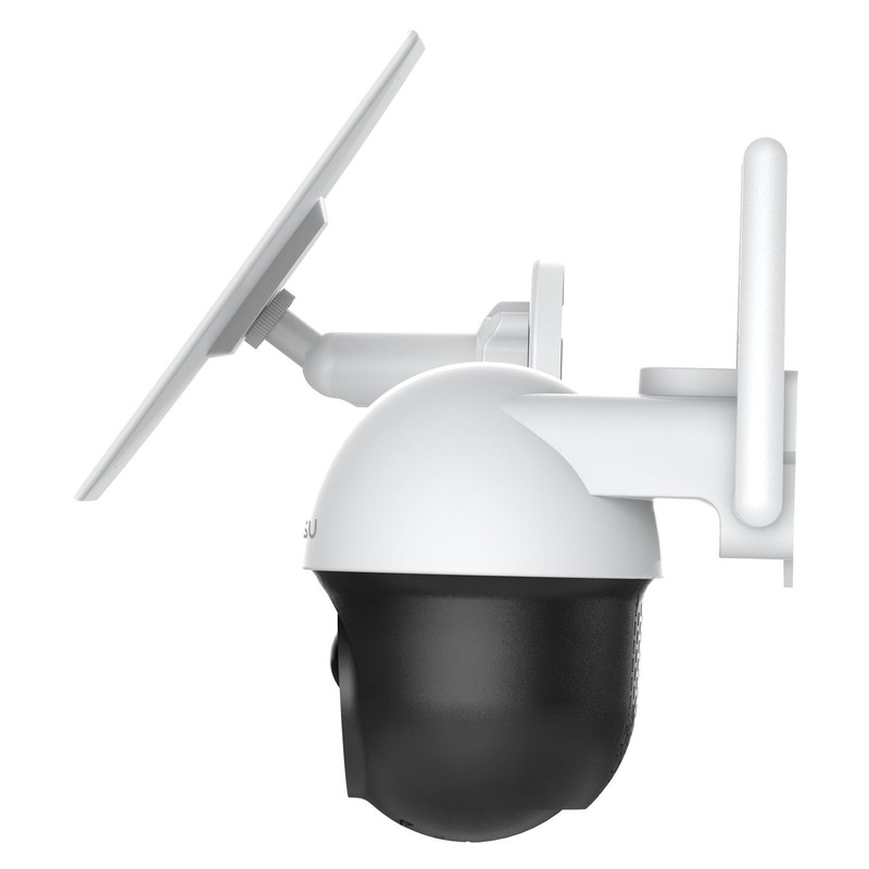 DEKCO Outdoor Solar Home Security Dome Camera w/ WiFi & Motion Alarm (2 Pack) gallery