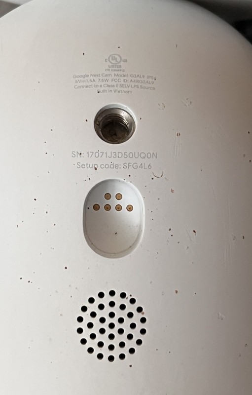 Google Nest Cam Indoor/Outdoor Surveillance Camera - Snow (G3AL9) gallery