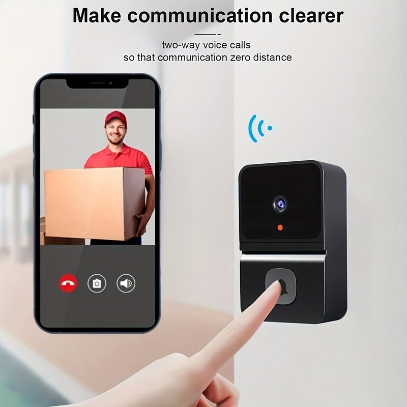 Smart WIFI Doorbell, Security Wireless Intelligent Visual