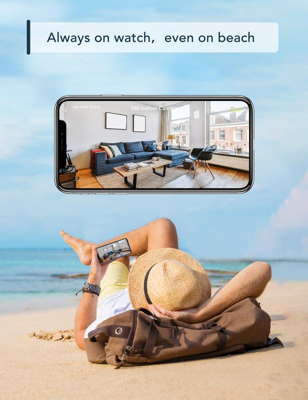 2K Indoor Security Camera Dog Camera Motion Detection, Cameras for Home Secur... gallery