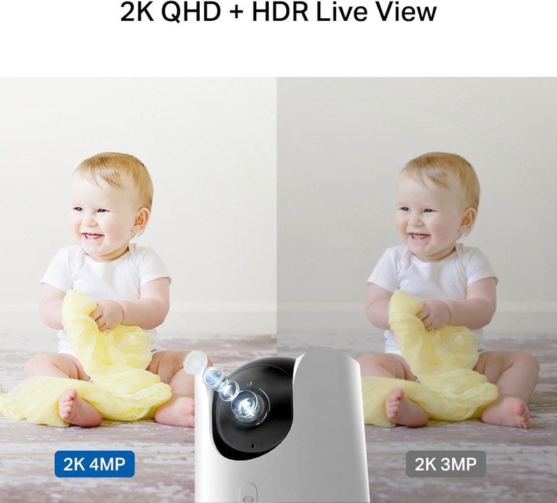 Tp-Link 2K QHD Pan/Tilt Wi-Fi Camera | Apple Homekit | Physical Privacy Mode | gallery