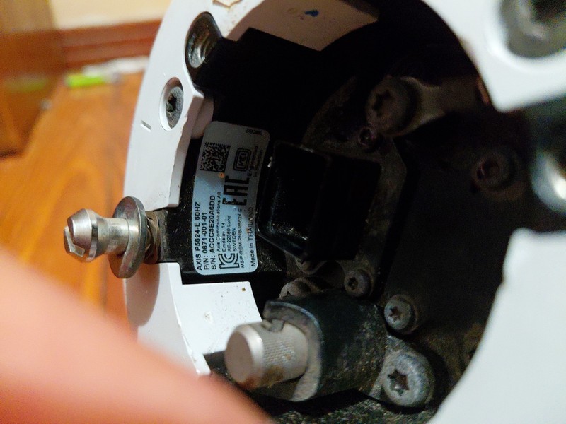 Axis P5624-E 60HZ Dome Network Security Camera Untested For Parts gallery