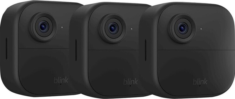 Blink Outdoor 4 (4th Gen) 3 Camera Wireless HD Home Security System
