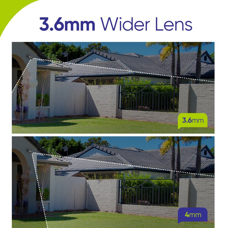 Sannce 1080P 4in1 Wired Home CCTV Security Camera Outdoor Waterproof Night Visio gallery