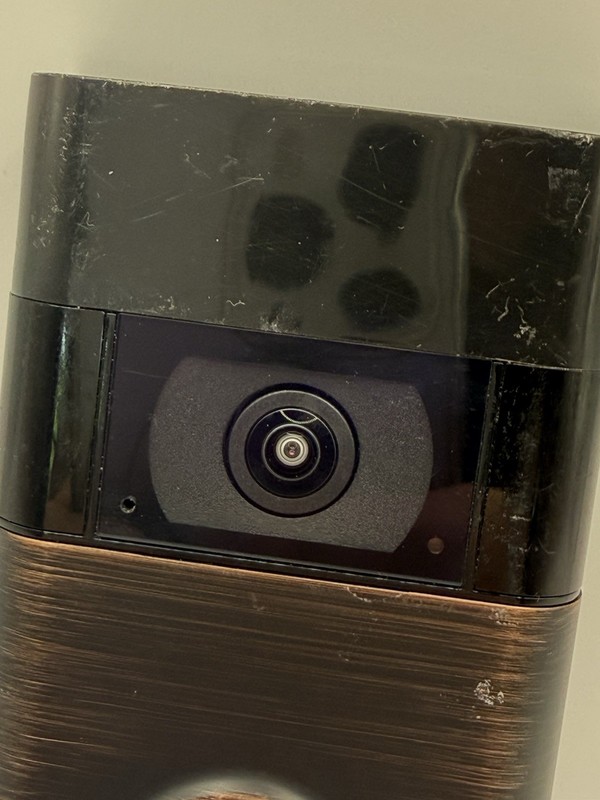 Ring Video Doorbell 1st Gen Venetian Bronze WiFi Smart Doorbell Camera Tested gallery