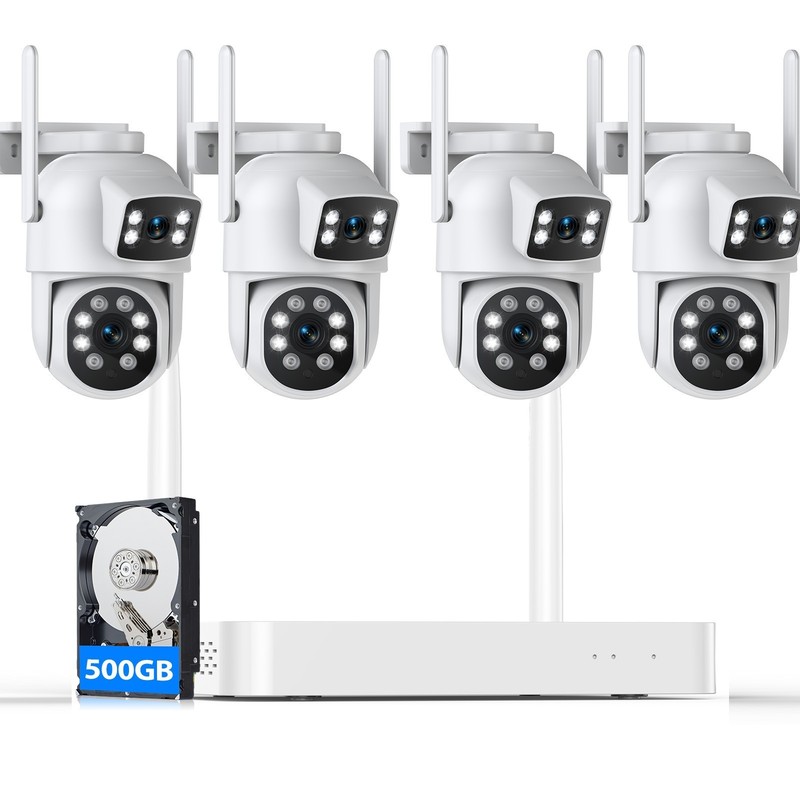 Wireless Security Camera System Indoor Outdoor WiFi CCTV Set Video Surveillance