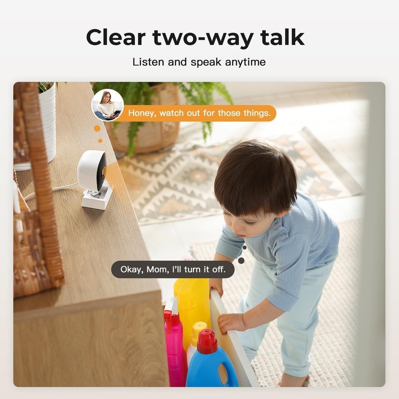 Wireless Indoor/Outdoor 2K Security Camera with 24/7 Recording & Motion Alerts gallery