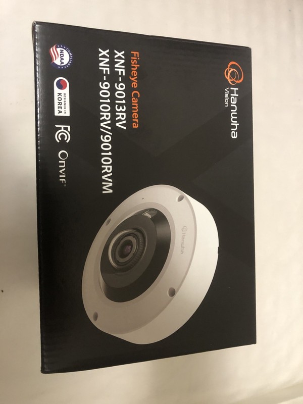Wisenet Hanwha Techwin XNF-9010RV 12MP Outdoor Network PTZ Fisheye Dome Camera gallery
