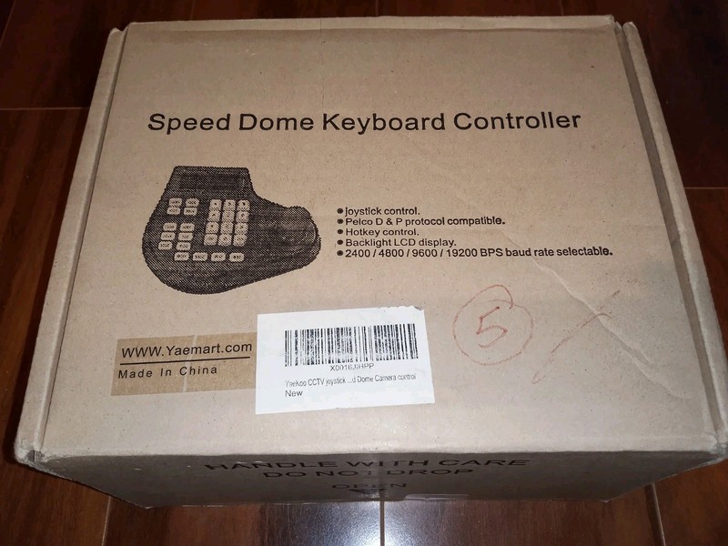 Mini Analog PTZ Camera Keyboard with 4D Joystick Speed Dome Controller Yaekoo gallery