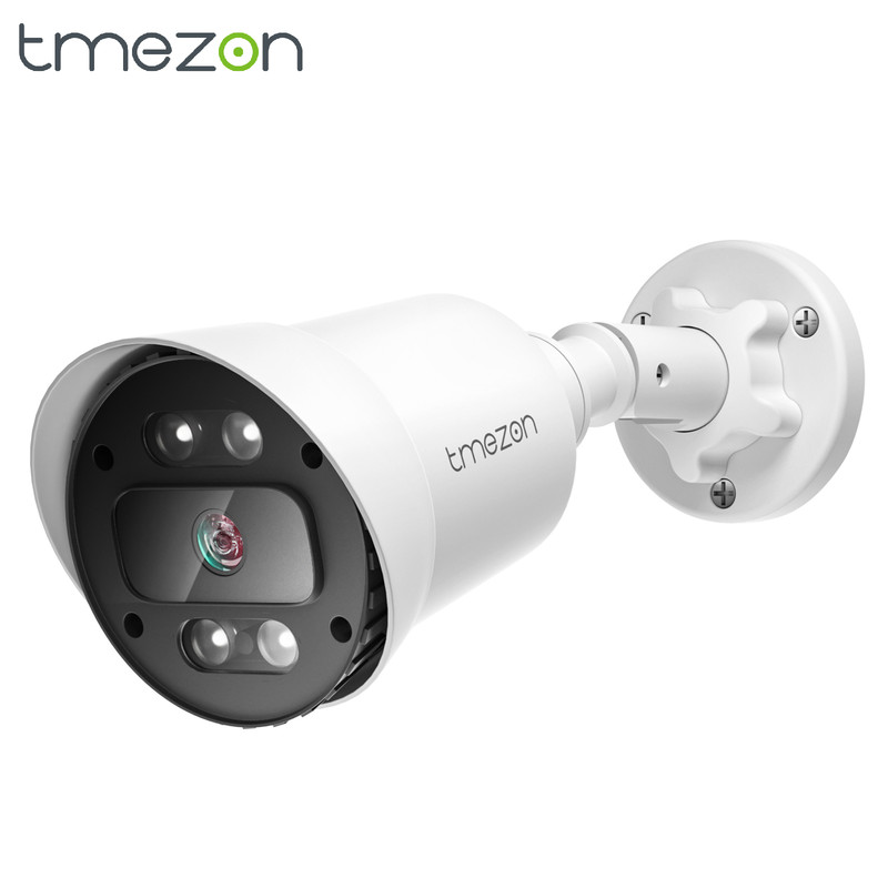 TMEZON 4PK 1080p TVI Home Cameras CCTV 100ft Night View IP66 Waterproof gallery