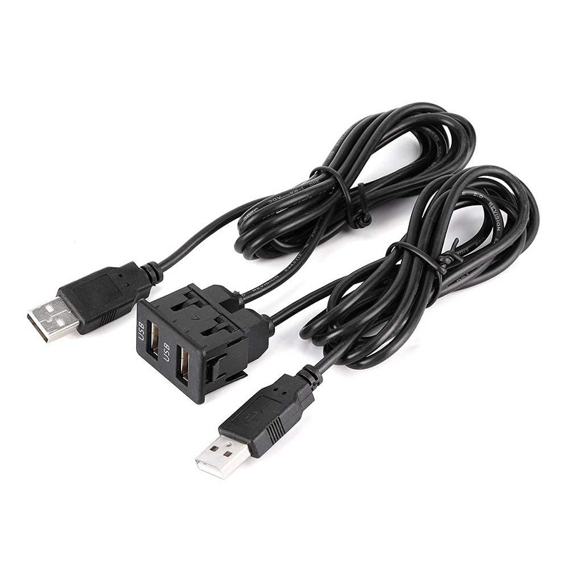 Aramox Dashboard Cable Adapter,1.5m USB Panel Extension normal, popular gallery