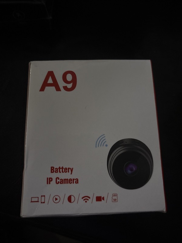 A9 Mini Camera, WiFi 1080P HD IP Camera with Magnetic Back Cover, Home Security