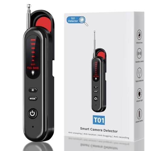 Hidden Camera Detector – 2025 Portable Camera Finder, GPS Tracker Detector, R…