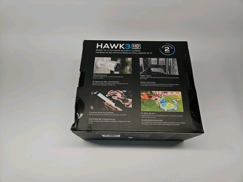 Hawk 3 HD 1080p Outdoor Security Camera Smart WiFi Weatherproof 2 Pack gallery