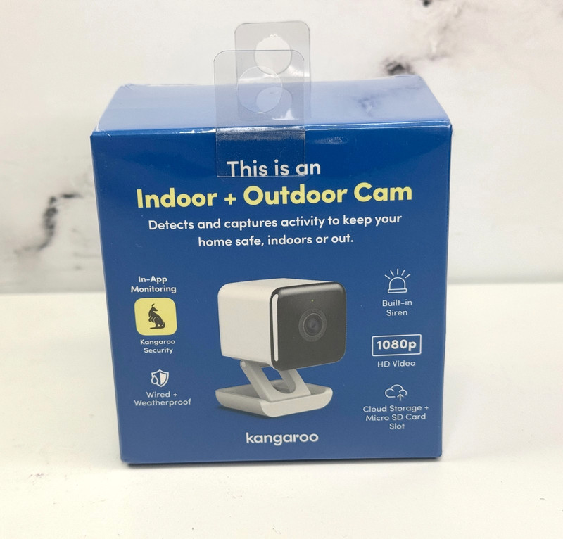 NEW/SELAED - Kangaroo Indoor/Outdoor 1080p Cloud Smart Camera