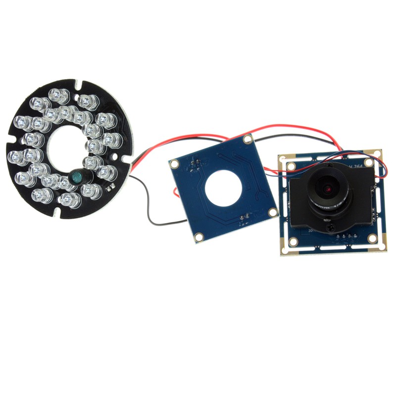 720P CCTV HD USB Camera Module with IR led CMOS H.264 Web Camera w/ 2.1mm Lens gallery