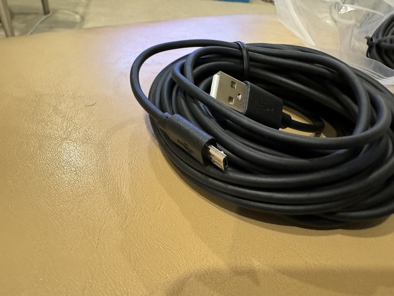 Extension Cable Black Replacement for Yi Camera Wyze Cam Pan V2 V3 Blink Mini gallery