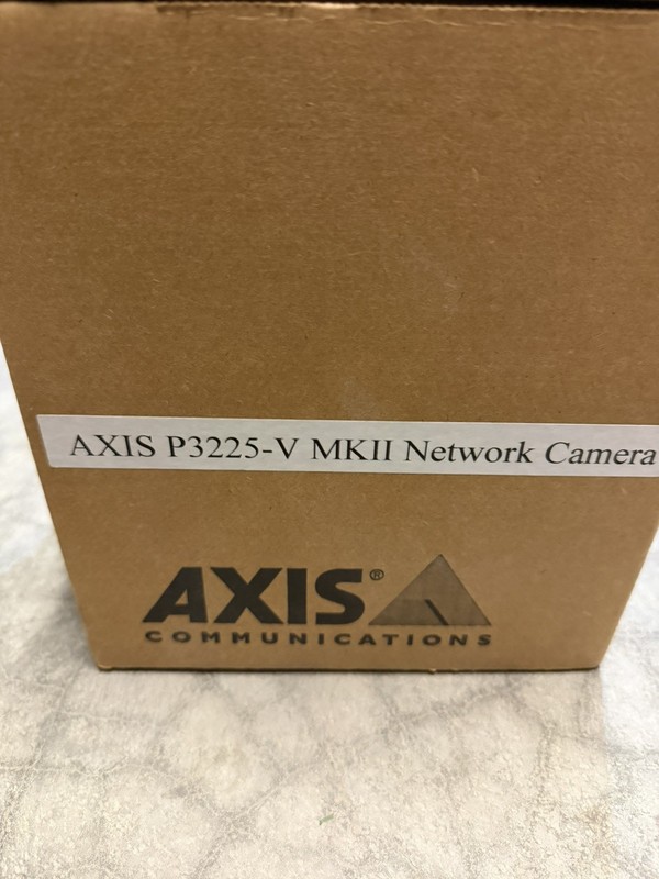 Axis 0952-001 P3225-V MKII Network Camera. New In Box
