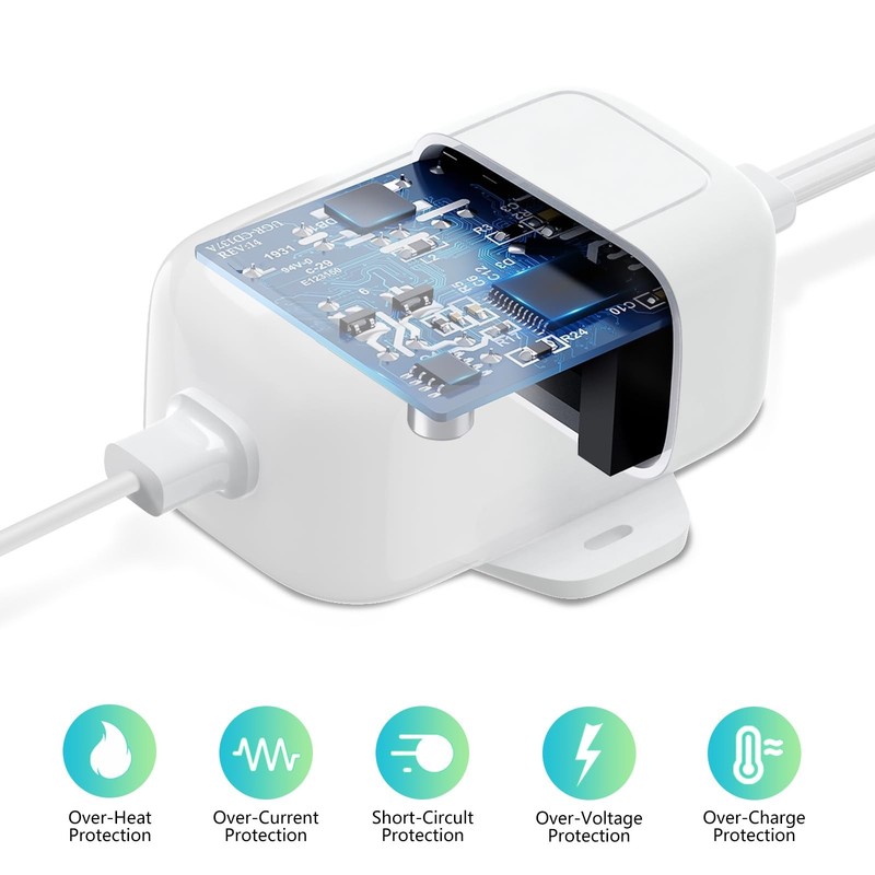 ALERTCAM Outdoor Power Adapter for Stick Up Cam 25 feet, White gallery