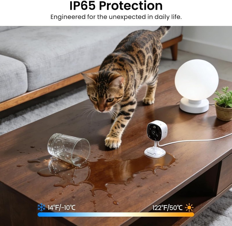 2K Cameras for Home Security, Indoor/Outdoor, Full Color, C1 2Pack | 2.4G Wir... gallery
