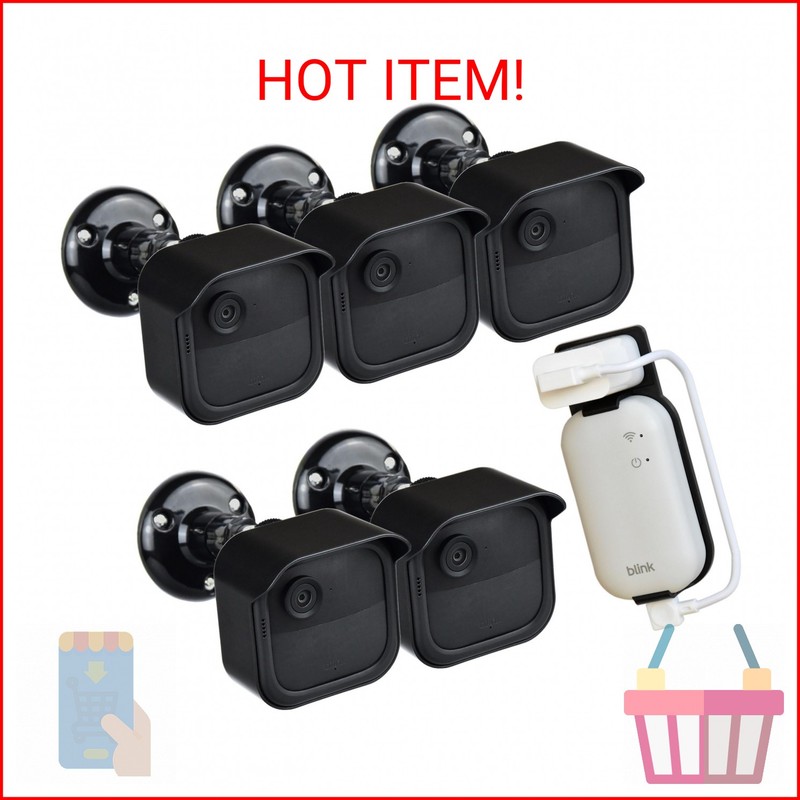 All New Blink Outdoor 4th & 3rd Gen Camera Mount Bracket,5 Pack Full Weather Pro