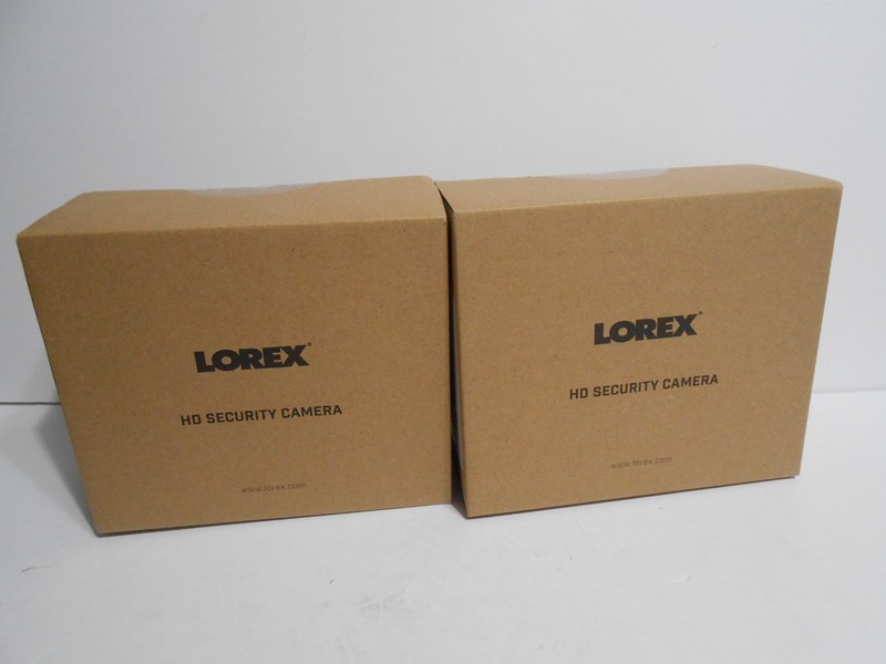 Lot of 2 - NEW Lorex by FLIR LAB243SB 4.0-Megapixel HD Bullet Camera gallery