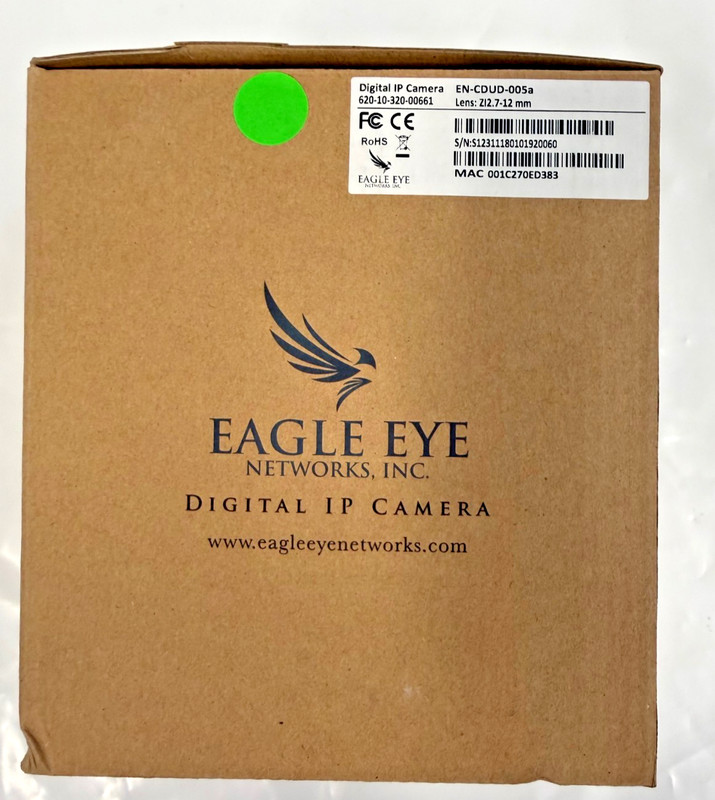 Eagle Eye Networks EN-CDUD-005A Digital IP Camera