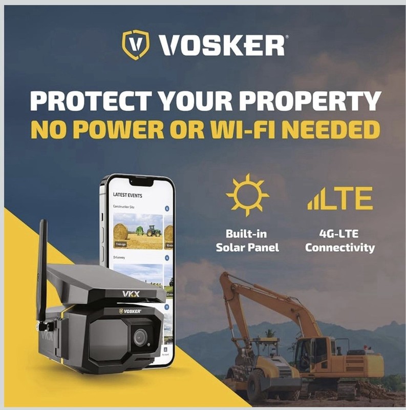 Vosker VKX 4G LTE Solar Security Camera 2 Pack No WiFi Outdoor Surveillance NIB gallery