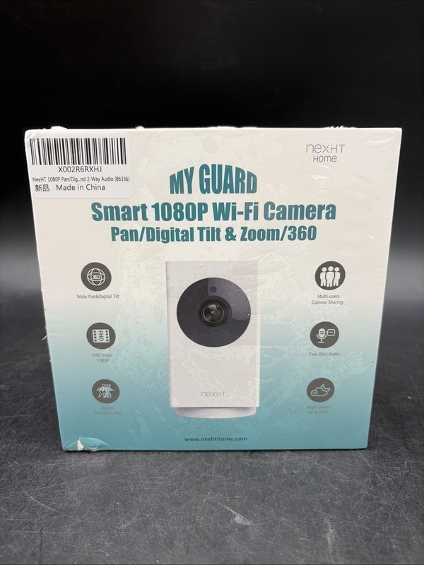 My Guard Smart 1080P Wi-Fi Camera Pan Digital Tilt and Zoom/360 Indoor