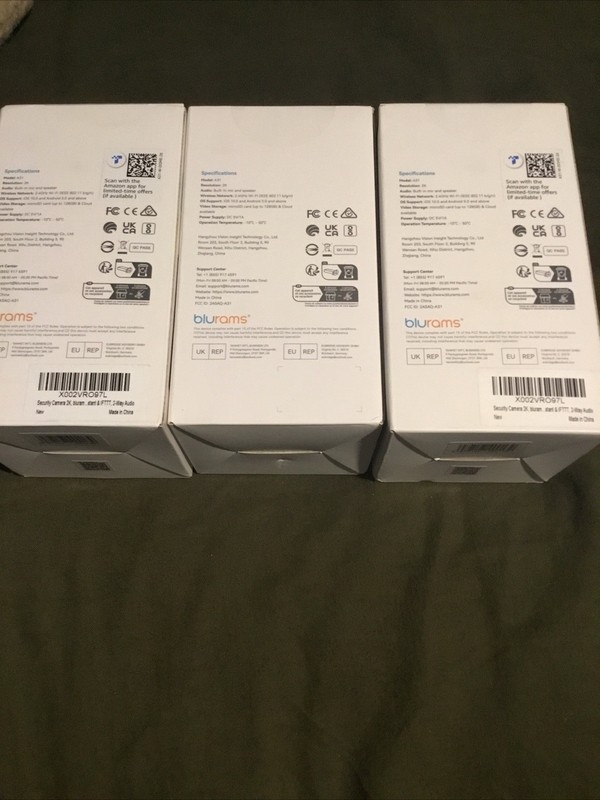 Blurams Dome Lite 2 Security Camera…….. Lot Of 3 Cameras!!! gallery