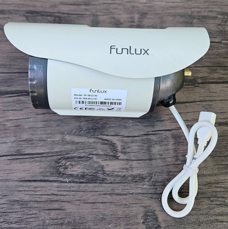 FUNLUX ZP-IBI13-W Camera (NO ANTENNA, NO POWER CORD) A5