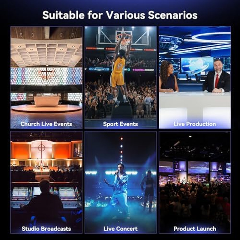 PTZ Camera and Controller Bundle/Kits -20X AI Humanoid & Face Auto-Tracking PTZ gallery