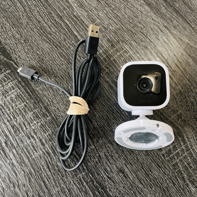 Blink G8V1-9000 Mini Indoor Plug-in Smart Surveillance Camera Tested Works