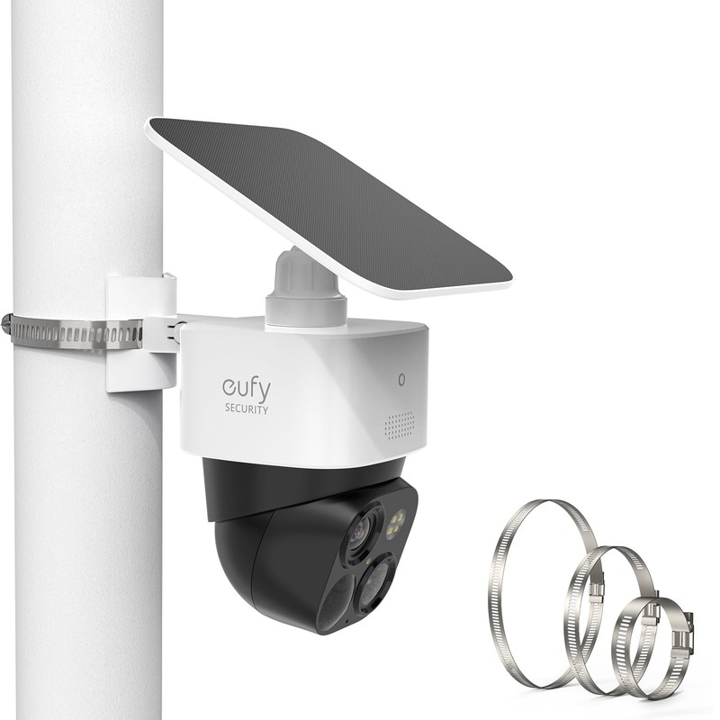Pole Mounting Bracket for Eufy Security SoloCam S340/SoloCam E30/E42, Solar P... gallery