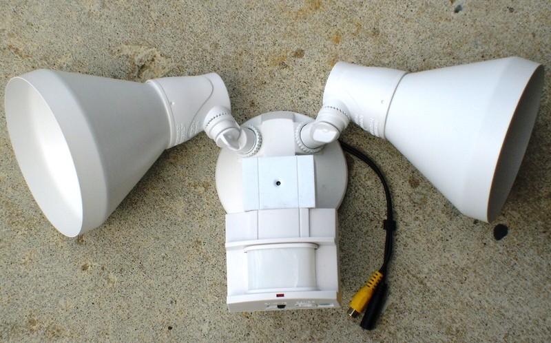 Motion Security Light with Sony Color Camera