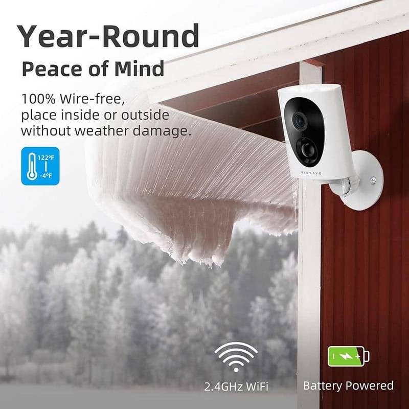 Pro 1080P Wi-Fi Security Camera, Indoor/Outdoor, Wire-Free, Night Vision, 2-Way gallery